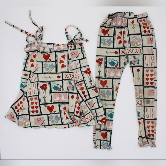 Girls Size 5 Handmade 2-Piece Outfit Sets Bundle (3 Sets) – Rowdy Riley Creation - Picture 4 of 10